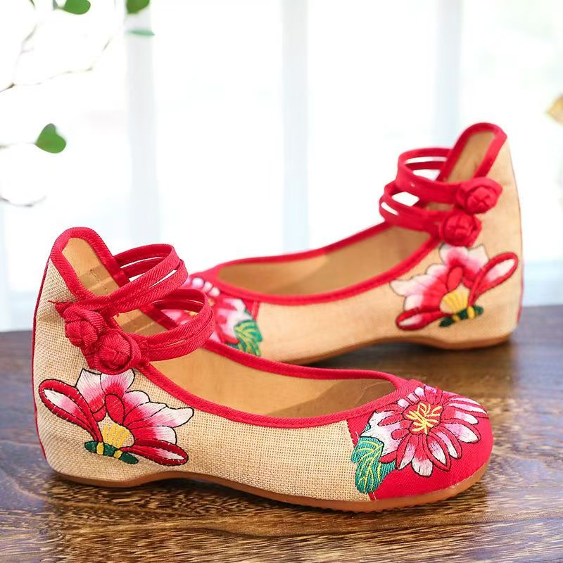 Woman Wedges Embroidered Cloth - Embroidery Skirt ulasan dan harga