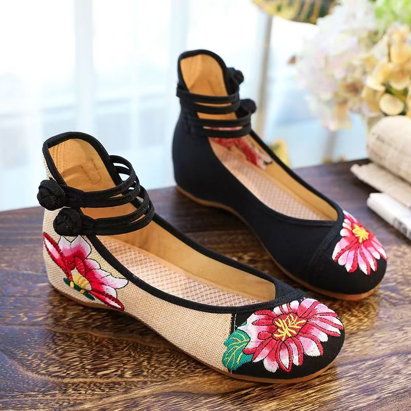 Woman Wedges Embroidered Cloth - Embroidery Skirt ulasan dan harga