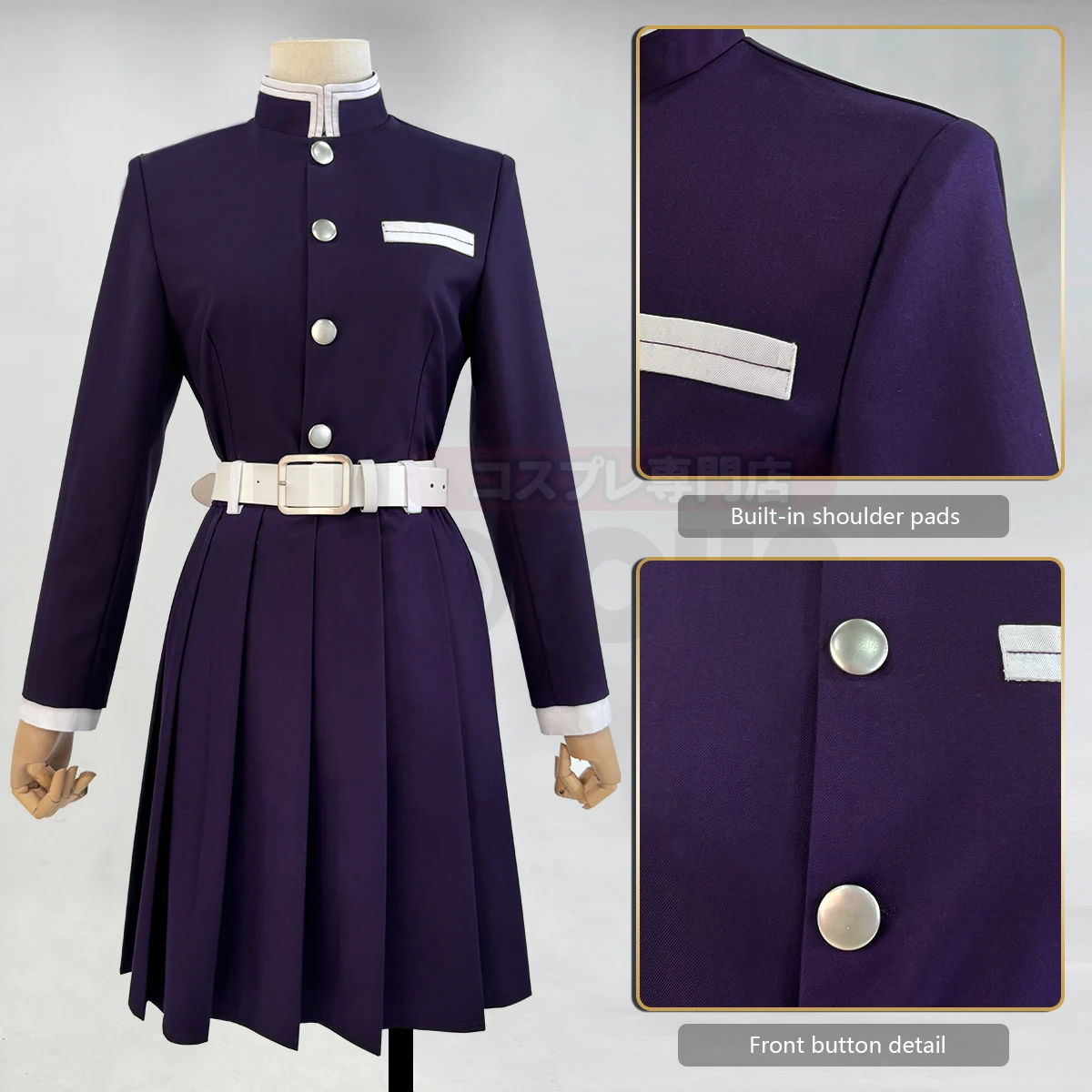 HOLOUN Anime Tsuyuri Kanawo Co - Embroidery Skirt ulasan dan harga